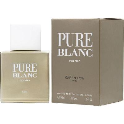 Perfume Masculino Karen Low Pure Blanc Karen Low Eau De Toilette Spray 100 Ml