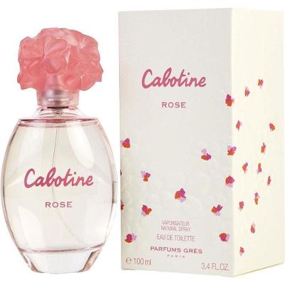 Perfume Feminino Cabotine Rose Parfums Gres Eau De Toilette Spray 100 Ml