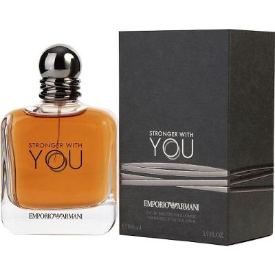 Perfume Masculino Emporio Armani Stronger With You Giorgio Armani Eau De Toilette Spray 100 Ml