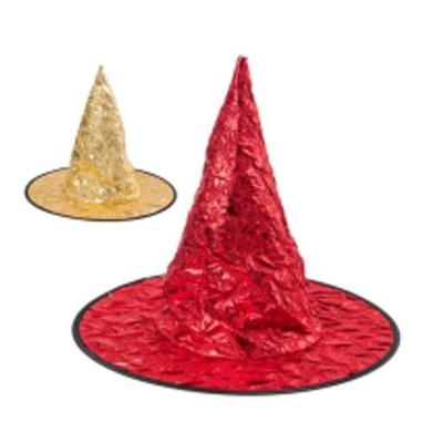 Chapéu De Bruxa Halloween Sortido 38cm 1 Unidade