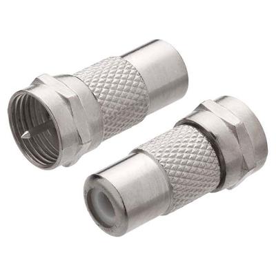 Adaptador Plug F Para Plug Rca