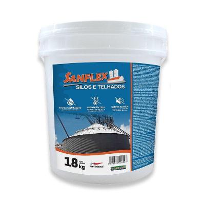 Sanflex Silos E Telhados Branco 18kg