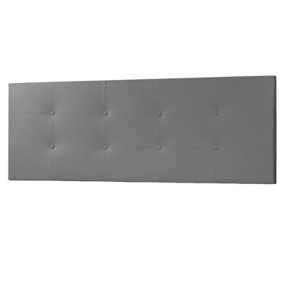 Cabeceira Painel Queen 1,60m Berlim Material Sintético Cinza Sky Mobile