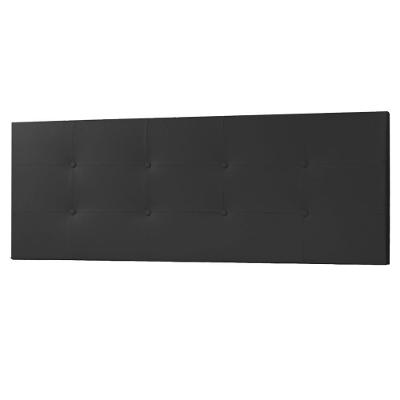 Cabeceira Painel Solteiro 0,90m Berlim Material Sintético Preto Sky Mobile