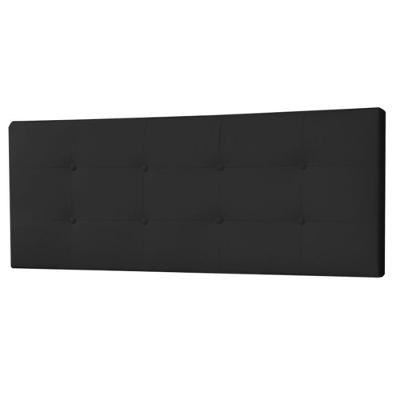 Cabeceira Painel King 1,95m Berlim Suede Preto Sky Mobile