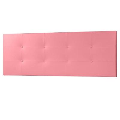 Cabeceira Painel Queen 1,60m Berlim Suede Rosa Sky Mobile