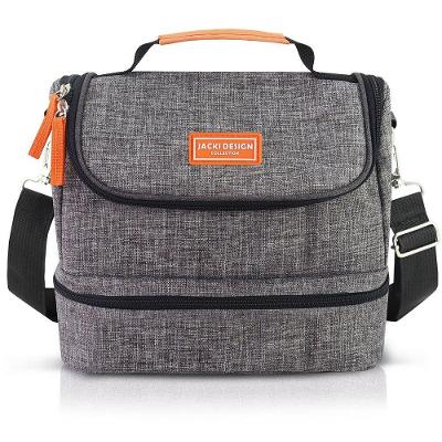 Bolsa Térmica C/ 2 Compartimentos Vibe Cinza