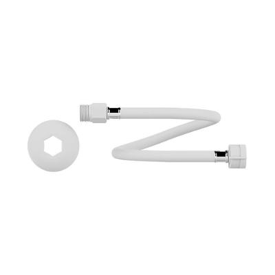 Engate Flexível De Pvc Alta Pressão 40cm Branco 7121-1
