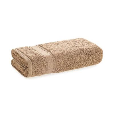 Toalha De Banho Fio Cardado 100% Algodão Linea Taupe Taupe