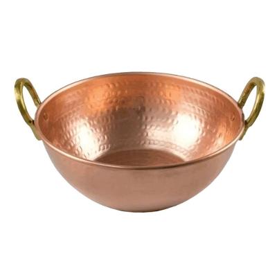Tacho De Cobre Puro De 25 Litro 52Cm Diâmetro
