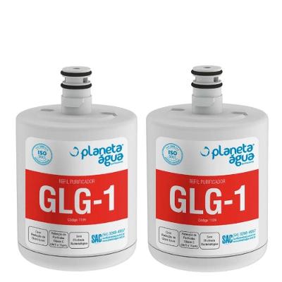 Kit 2 Refil Filtro Planeta Água Compatível com Geladeira