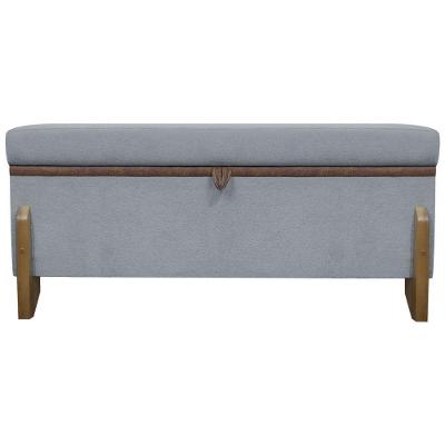 Puff Recamier Versallies 150 Cm Concreto Bouclé