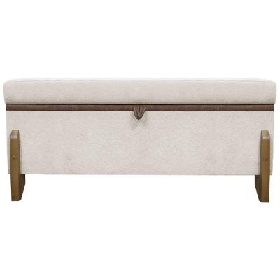 Puff Recamier Versallies 150 Cm Bege Bouclé