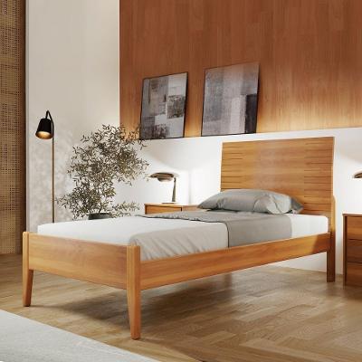 Cama Solteiro 90cm Amazone Amêndoa Mel Josandro Amêndoa Mel