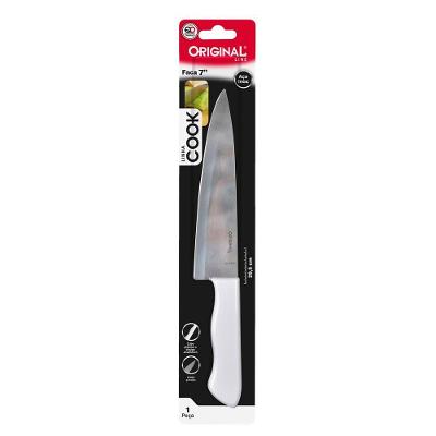 Faca De Cozinha Aço Inox Utensílio Carnes Legumes E Frutas Master Chef