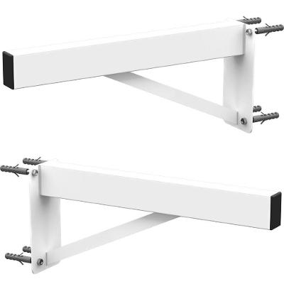 2 Suportes Pia Parafusar Bancada Aparador 30 Cm Branco