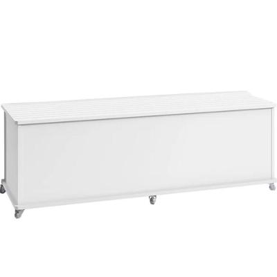 Bau Banco Organizador 02302 1 Porta 135cm Branco Dcasa Branco