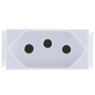 Módulo Tomada 2p+t Branco250v/ 10a - Tramontina