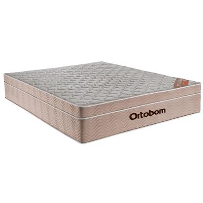 Cama Box Baú Marrom E Colchão Airtech Springpocket Molas Ensacadas Viúvo Ortobom