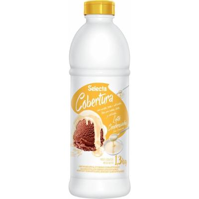 Cobertura Concentrado De Sorvete E Sobremesas Selecta 1,3kg - Leite Condensado