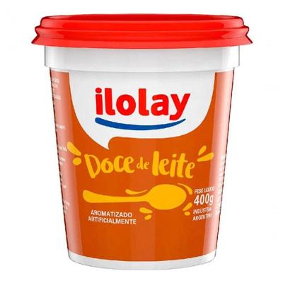 Doce De Leite Ilolay Caixa Com 24 Unidades De 400g