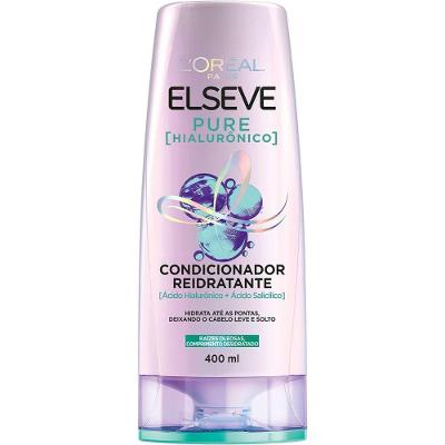Condicionador Reidratante L\'oréal Paris Elseve Pure Hialurônico 400ml