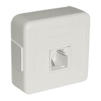 Plug Telefone Pino Macho C- Jack Americano Jp-12 Marfim