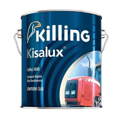 Tinta Esmalte Industrial Kisalux 3.6lt Branco
