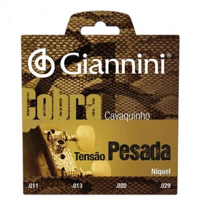 Encordoamento Para Cavaco Gescp Serie Cobra Aco Pesada Giannini