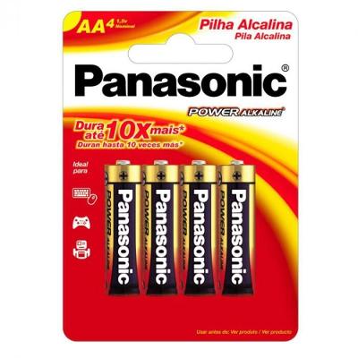 Pilha Alcalina Aa Blister Com 4 Lr6xab-4b192