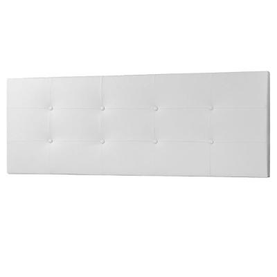 Cabeceira Painel Solteiro 0,90m Berlim Material Sintético Branco Sky Mobile