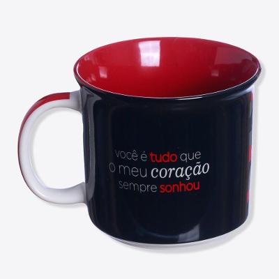 Caneca Tom Coração Sonhou Zonacriativa