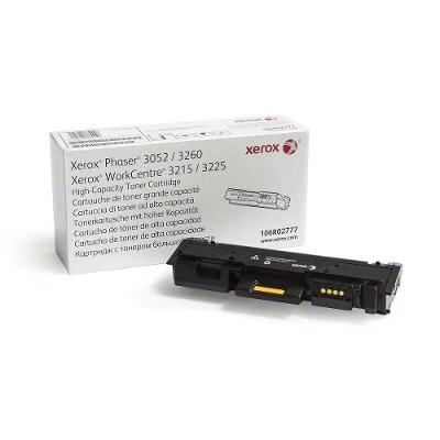 Toner Original Preto Xerox Phaser 3052 E 3260 / Workcentre 3215 E 3225