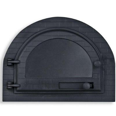 Porta Forno Ferro Igloo Com Vidro Libaneza Art Mil M