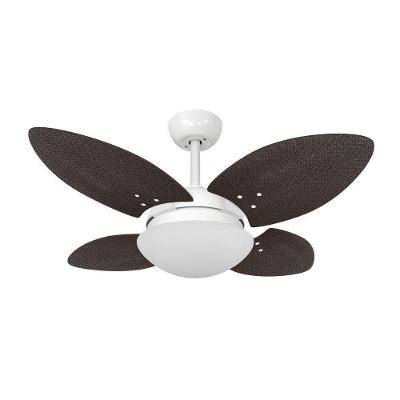 Ventilador De Teto Volare Mini Petalo Palmae Marrom 220V