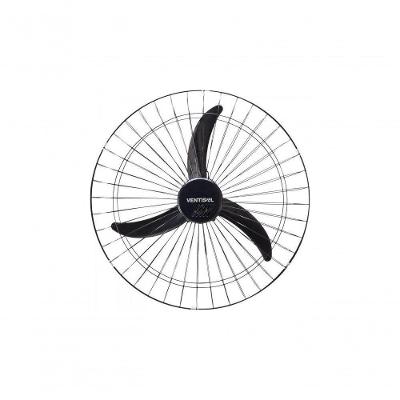 Ventilador De Parede 60 Cm 220V New Premium Preto Ventisol