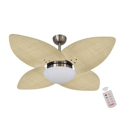 Ventilador De Teto Bronze 4 Pás 220V C/ Controle