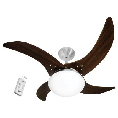 Ventilador Independence 4 Pás 110v Marrom E Controle