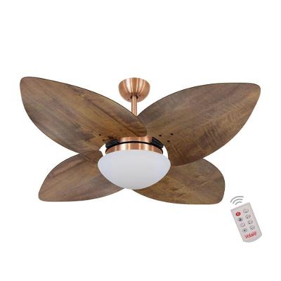 Ventilador De Teto 4 Pás Rádica 220V C/ Controle
