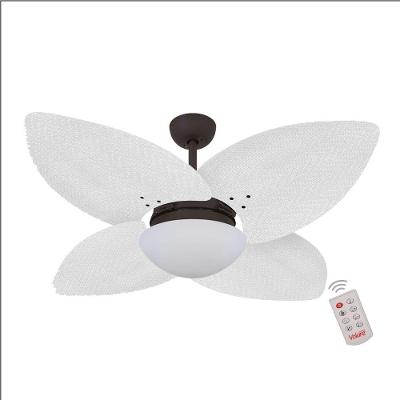Ventilador De Teto Marrom 4 Pés 220V C/ Controle