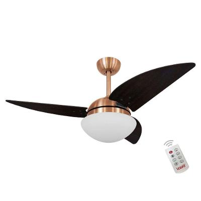 Ventilador Volare Class Marrom 127V E Controle Remoto