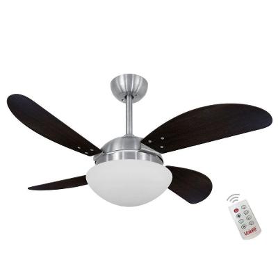 Ventilador Volare Fly Marrom 127V E Controle Remoto