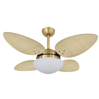 Ventilador De Teto Volare Petalo Palmae Natural 127V