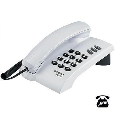 Telefone Pleno Cinza Ártico C/ Chave Funções Flash Redial Mu.