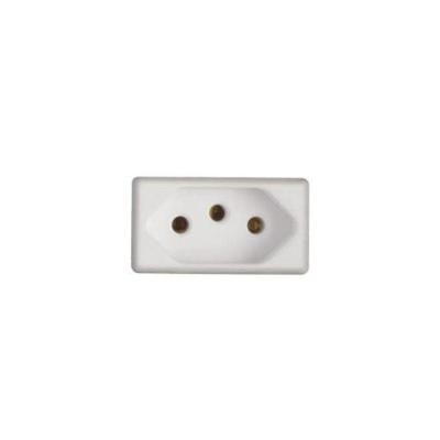 Módulo Tomada 2p+t Tramontina 20 A 250 V Branco - Tramontina