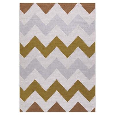 Tapete Para Sala Nilo 04 Bege E Caramelo 2,50x3,00m