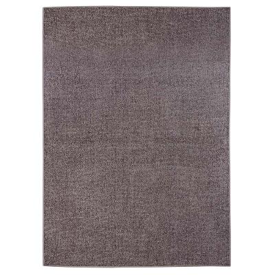 Tapete Sala Antiderrapante Linen 03 Cinza 2,00x2,50m
