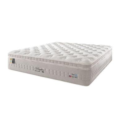 Colchão King Kingston Molas Ensacadas Látex Visco Gel Cinza