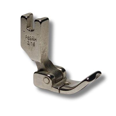 Pé Calcador Pregar Vivo Cordão Para Máquina Reta Industrial Lado Direito 5mm P-69rh 3/16