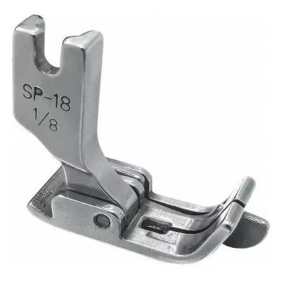 Pé Calcador Pesponto Lado Direito C. Guia Reta Industrial 3mm Sp-18 1/8